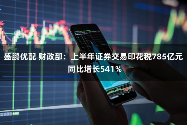 盛鹏优配 财政部：上半年证券交易印花税785亿元 同比增长541%