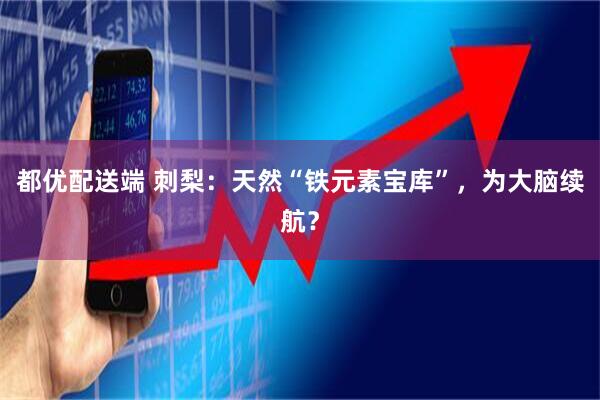 都优配送端 刺梨：天然“铁元素宝库”，为大脑续航？