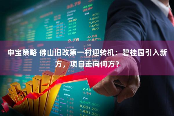 申宝策略 佛山旧改第一村迎转机：碧桂园引入新方，项目走向何方？